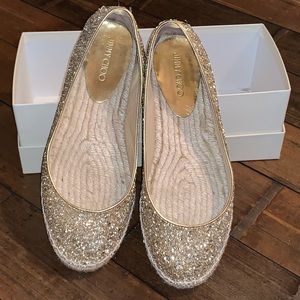 ✨💥⚡️Jimmy Choo Sparkly Slides Size 8, 38